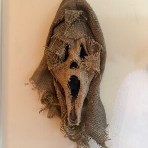 Burlap Horror Mask